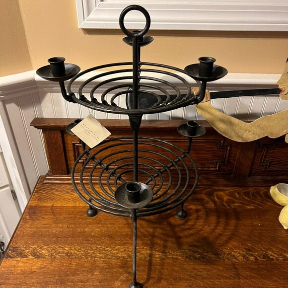 COPY - Pottery Barn Rustic Wire Taper Centerpiece - Picture 5 of 8